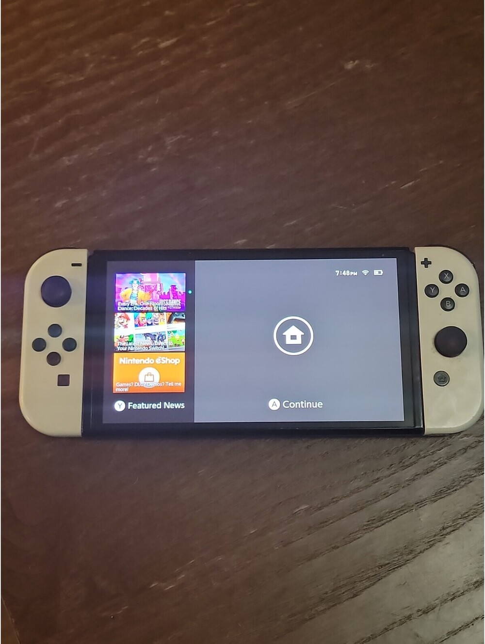 Nintendo Switch OLED Model White 64GB HEG-001 Console Only [H]